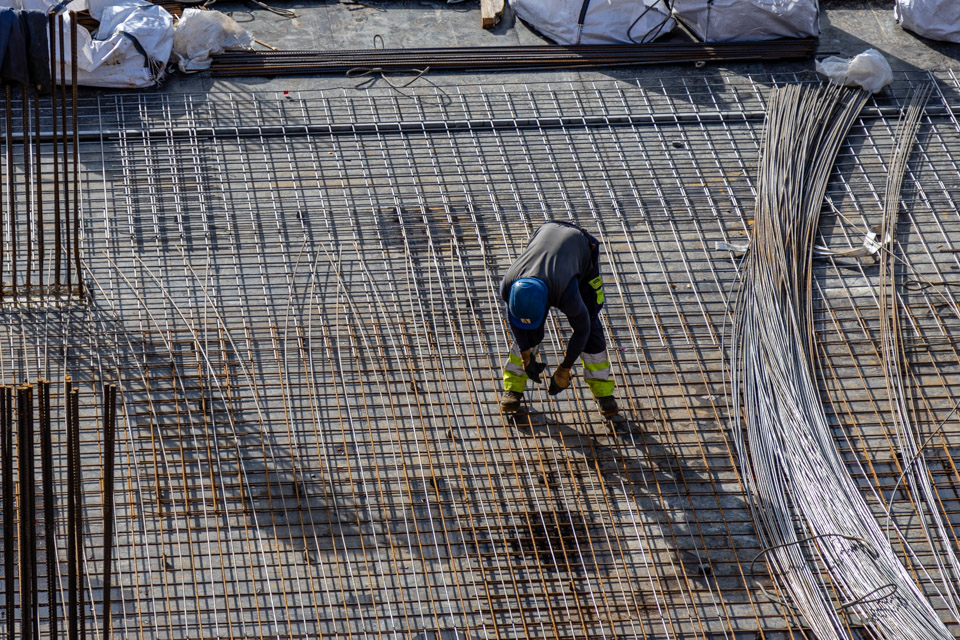 Coffrage pour béton armé à Belvaux